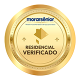 Selo Ouro Verificado - Residencial verificado, mais segurança para sua escolha.